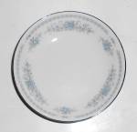 This is an offering for a pristine Fine China Porcelain of Japan platinum band 5-3/8" wide fruit bowl in the lovely Christine pattern. <BR><BR>Not a hint of use and has no nicks, chips, cracks or...