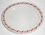 This is an offering for a pristine WH Grindley & Co 8-1/2" by 6-5/8" platter.  The design is of red & yellow floral swirls with black in between.<BR><BR>Grindley & Co. LTD STAFFORDSHIRE ENGL...
