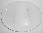 This is an offering for a pristine Fine China Porcelain Platinum Wheat 14-1/4" by 10-3/4" platter. <BR><BR>Ink marked PLATINUM WHEAT FINE CHINA JAPAN.<BR><BR>Not a hint of use and has no nic...