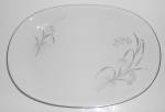 This is an offering for a pristine Rosenthal China 14-3/4" by 10-3/8" platter in the lovely Bettina shape with platinum wheat decorated pattern. <BR><BR>Rosenthal HANDMALEREI GERMANY 6741 ma...