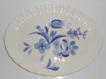 This is an offering for a pristine Blue Ridge Pottery 13-1/2'' by 10-1/8'' platter in the rarely seen Barbara pattern.<BR><BR>Not a hint of use and has no nicks, chips, cracks, crazing or repairs.<BR>...