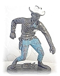 Diecast metal Cowboy Bat Masterson Toy by Lone Star made in England. The toy has been well played with and the paint is not the best, but he has ll the arms and legs etc. He is 2 1/2 inches tall and 2...