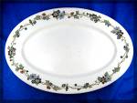 reastaurant china platter.  Maddocks Trenton China. A stamped mark also on the back reads - Maddock's American China. Boutell Bros. Minneapolis Minn.  No chips or cracks, some use marks on base.  Gre...