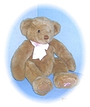This Beautiful, soft and cuddly 16 Inch Teddy Bear is wearing a Pink Satin Ribbon around her neck, and has the 'Brast Cancer' Logo embroidered on her left foot in pink. She is not pellet filled, so is...