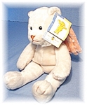 1999 Ben Filled Angel Teddy Bear with her original paper label, as well as the cloth tag. There is some writing on the paper label, which I will leave on the bear, and the new owner cn decide if they ...