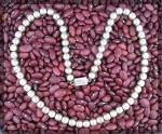 Sterling Silver bead necklace From Taxco Mexico Strung on Silver Chain 19 Inches and the beads are 8mm Each 48 Grams TD-91