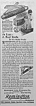 A great vintage partial page original magazine ad.  Ad measures approximately:        3"  x    8".     Condition: EXCELLENT.   Featuring R4548 Electrician's Radio Knife.  <BR><BR>- knives ad...