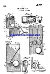 Great Gift!  Matted and ready to pop into a standard frame:  Patent Illustration for a 1920s Marx Toy Telephone Coin Bank<BR><BR>This wonderful reproduction of the original patent graphic is crisply p...