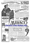 A great vintage full page original magazine ad.  Ad measures approximately: 6 1/2"  x    9 1/4".  Condition: VG.  Offered 30 days FREE Trial; Easy Chair Model.<BR><BR>Certificate of Authenti...