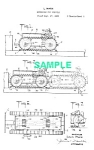 1930s Patent document for Reversable Toy Vehicle [Self-Reversing Tractor] by Louis Marx<BR><BR>Look for others that we have on this site.<BR><BR>This wonderful reproduction of the original patent grap...