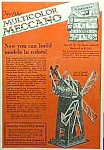 A great vintage full page original magazine ad.  Ad measures approximately:        6"  x    9 1/4".     Condition: EXCELLENT. Certificate of Authenticity is provided.  <BR><BR>Keywords: memo...