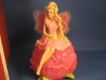 Still in original box and still has the memory card.  Wonderful Barbie Fairytopia ornament with magic light.  This is a newer keepsake, from 2005.  In excellent condition.