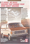 Description:Dodge Ram Value Wagon Advertisement 1984<BR>Item Specifics:  Advertisment<BR>Source of Advertisement:	National Geographic Magazine	<BR>Publication Dated:  April 1984<BR>Advertisement Subje...