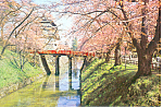 Description: Hirosaki Castle, Hirosaki City, Japan<BR>Item Specifics:  Postcard.<BR>Postcard Type: Modern Chrome Postcard (ca. 1939- Present)		<BR>Card Dated:  Non-Posted<BR>Postmarked at: --<BR>View ...