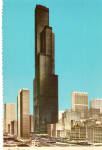 Description:-Chicago, Illnois, Sears Tower<BR>Postcard Type:-Modern Chrome Postcard (ca. 1939- Present)<BR>Card Dated: --Non Posted <BR>Postmarked -<BR>View Location-Chicago, Illnois<BR>View Subject_ ...