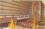 This unused postcard ,is of the Grand Canyon Concourse Disney World .Our older cards may not be perfect showing the wear of their age.