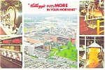 Description: Kellogg's puts More in Your Mornings<BR>Item Specifics:  Postcard.<BR>Postcard Type: Modern Chrome Postcard (ca. 1939- Present)				<BR>Card Dated:  Non-Posted <BR>Postmarked at: --<BR>Vie...