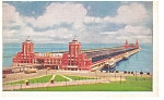 Description: Chicago, IL, Navy Pier <BR>Item Specifics:  Postcard <BR>Postcard Type: Early White Border Postcard (ca.1916-1930)	<BR>Card Dated: Dated 1940<BR>Postmarked at: Chicago, Illinois<BR>View L...