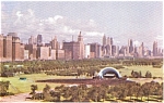 This non-posted card, is a view of the Skyline, Chicago IL . Older card good   condition . Find our other postcards on TIAS.com.  look for store Tymes Remembered. 