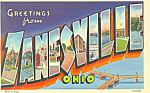 Description: Greetings From Zanesville , OH Big Letter <BR>Item Specifics:  Postcard<BR>Postcard Type:-Linen Postcard (ca.1930-1945)<BR>Card Dated:  -Non-Posted<BR>Postmarked at: -<BR>View Location: -...
