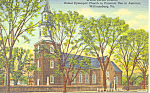 Description: -Interior Bruton Parish Church, Williamsburg Virginia<BR>Item Specifics:  Postcard<BR>Postcard Type:--Linen Postcard (ca.1930-1945)<BR>Card Dated: -Non-Posted<BR>Postmarked at: --<BR>View...