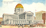 Description: -Post Office & Government Building, Chicago, Illinois<BR>Item Specifics:  Postcard<BR>Postcard Type:--Divided Back Postcard (ca. 1907-1915)<BR>Card Dated: -PM 1917<BR>Postmarked at: --Chi...