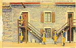 Description: --Ethan Allen Staircase, Fort Ticonderoga, New York<BR>Item Specifics:  Postcard<BR>Postcard Type:--Linen Postcard (ca.1930-1945)<BR>Card Dated: -Non-Posted <BR>Postmarked at: -<BR>View L...