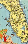 Description: State Map of Florida<BR>Item Specifics:  Postcard.<BR>Postcard Type: -Linen Postcard (ca.1930-1945)<BR>Card Dated: --PM 1945<BR>Postmarked at: --Sebring Florida<BR>View Location:  -<BR>Vi...