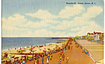 Description: Boardwalk and Beach,Ocean Grove<BR>Item Specifics:  Postcard.<BR>Postcard Type: -Linen Postcard (ca.1930-1945)<BR>Card Dated: --Non-Posted<BR>Postmarked at: --<BR>View Location:  -Ocean G...