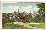 Description: The Scout,Kansas City, Missouri<BR>Item Specifics:  Postcard.<BR>Postcard Type: -Linen Postcard (ca.1930-1945)	<BR>Card Dated: --Non-Posted<BR>Postmarked at: -<BR>View Location:  -Penn Va...
