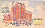 Description: Hotel Sherman, Chicago, Illinois<BR>Item Specifics:  Postcard.<BR>Postcard Type: -Vintage Postcard	<BR>Card Dated: -PM 1936<BR>Postmarked at: --Chicago, Illinois<BR>View Location: -Lasall...
