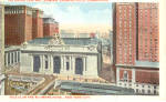 Description:-Grand Central Terminal showing Hotel Commodore<BR>Item Specifics:  Postcard.<BR>Postcard Type:-Early White Border Postcard (ca.1916-1930)	<BR>Card Dated: --Non-Posted<BR>Postmarked at: -<...