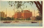 This posted card, dated 1948 white borders is a  view of Chicago IL Belmont Harbor.  Older card good condition   .Find our other postcards on TIAS.com , look for store Tymes Remembered. 