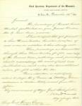 <p><b>War Date Document Signed as Judge Advocate of the Department of the Missouri<BR><BR>Also served as U.S. Congressman from Indiana</b><BR><BR>(1814-87) Born in Hanover, Indiana, he graduated from ...