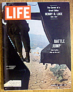 Life Magazine-march 10, 1967-battle Jump