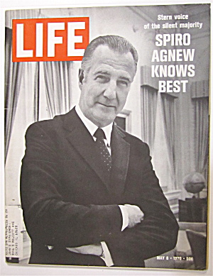 Life Magazine May 8, 1970 Spiro Agnew Knows Best