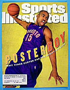 Sports Illustrated Magazine-feb 28, 2000-vince Carter