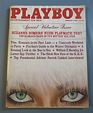 Playboy Magazine-february 1980-suzanne Somers