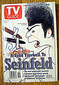 Tv Guide-may 9-15, 1998-farewell To Seinfeld