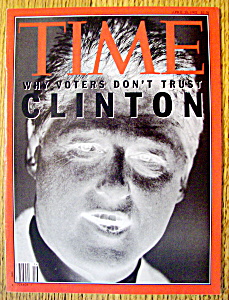 Time Magazine-april 20, 1992-bill Clinton