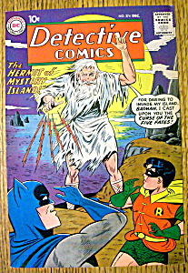 Detective Comic Cover-december 1958-batman & Robin