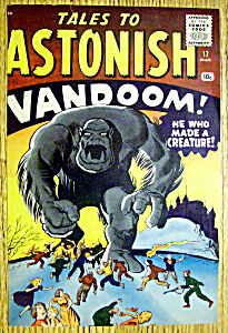 Tales To Astonish Comic Cover-march 1961-vandoom