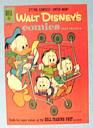 Walt Disney's Comics And Stories Comic Cover - Oct 1961