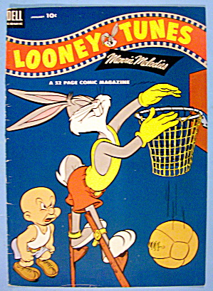 Looney Tunes Comic Cover January 1954 Bugs & Elmer Fudd