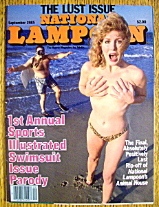 National Lampoon Magazine-september 1985