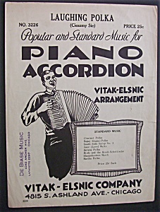 Sheet Music For 1932 Laughing Polka (Cieszmy Sie)