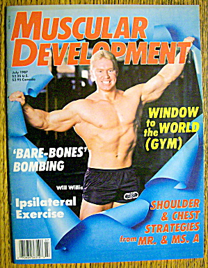 Muscular Development-july 1987-will Willis