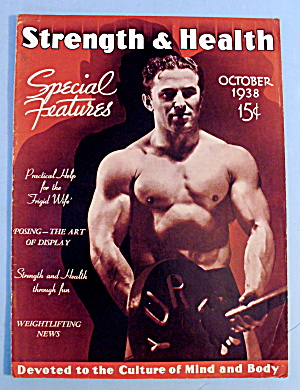 Strength & Health Magazine October 1938 Man & Weight