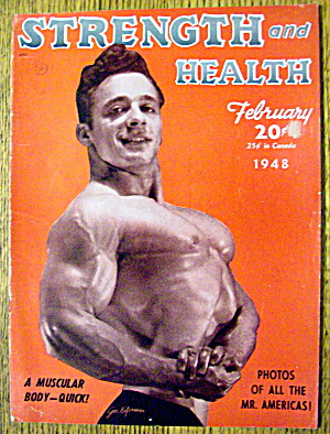 George Eiferman 1948 Strength & Health Magazine Cover