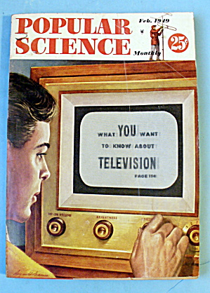 Popular Science-february 1949-television